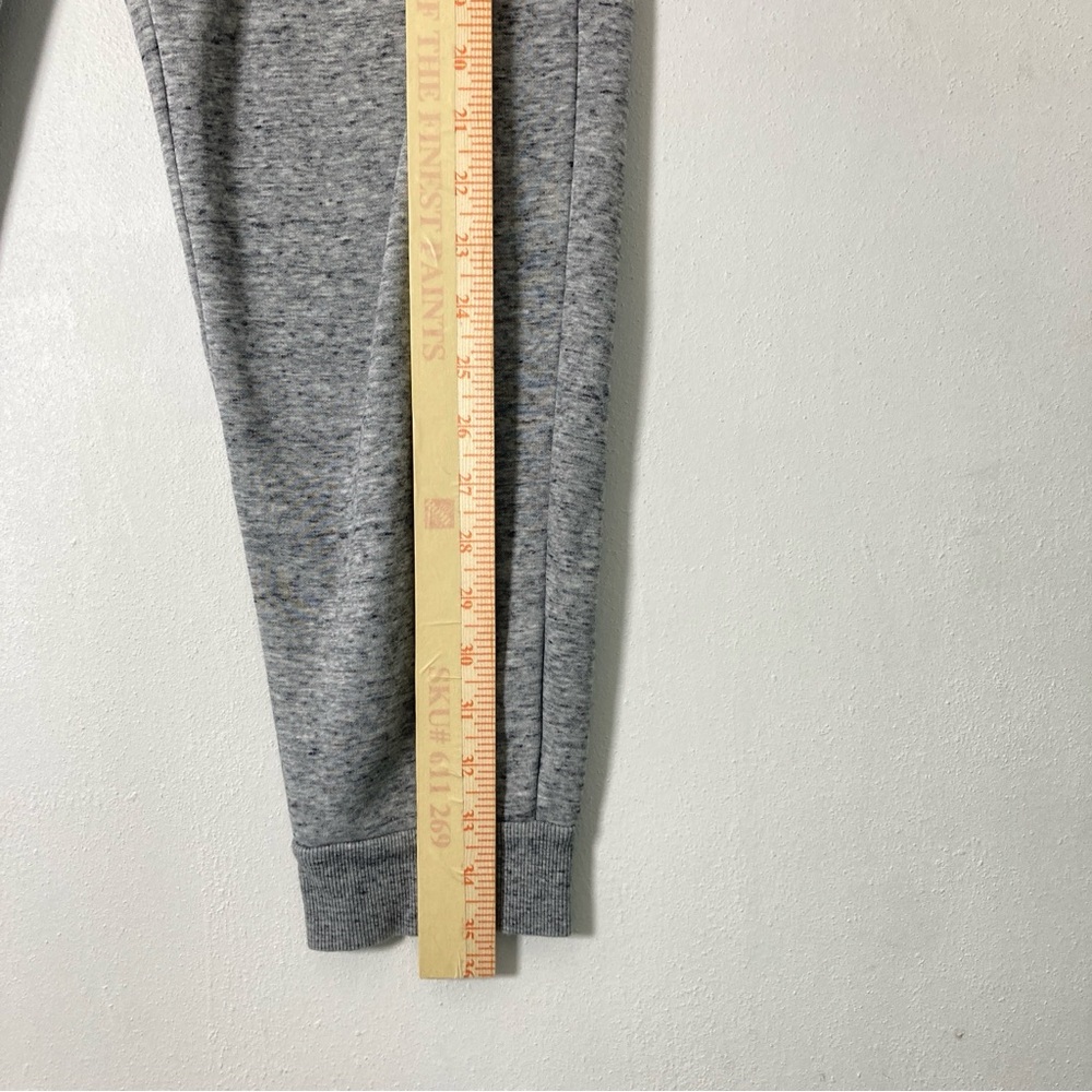 Uniqlo Sweatpants Mens M Gray Leg Athletic Drawstring Pockets Gym Heather Sport - Picture 12 of 16